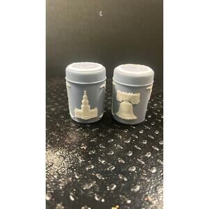 Jasperware Like Salt and Pepper shakers